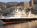 SILVERSEA'S NEW EXPEDITION SHIP IS DEDICATED BY HSH PRINCE ALBERT II IN MONACO.     Le Nouveau bateau d'expedition de Silversea inaugurÃ© par S.A.S. Le Prince Albert II, Ã  Monaco - 03 juin 2008.
